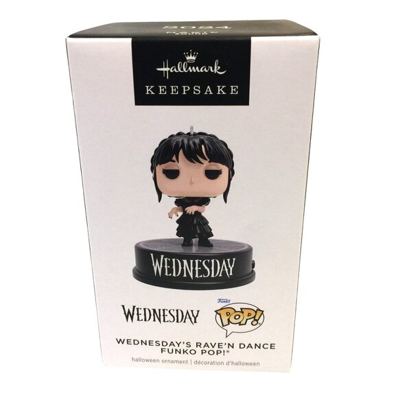 Hallmark Keepsake 2024 WEDNESDAY's Rav'n Dance Funko POP! Magic Sound - Picture 1 of 3